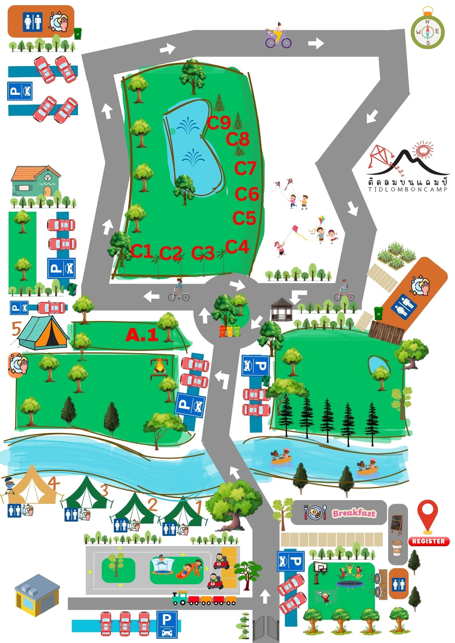 แผนที่หลัก